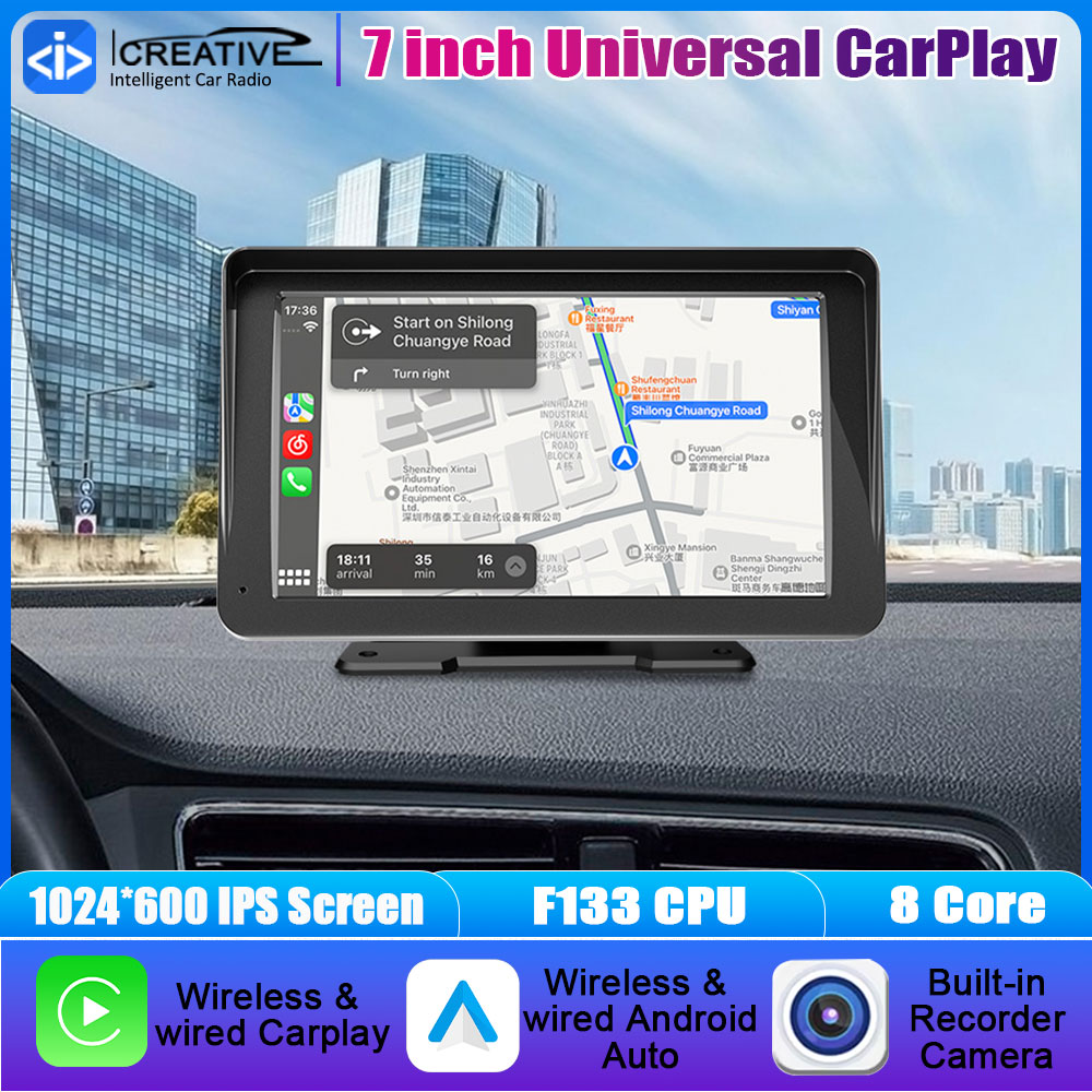Audio Music Image - 7inch Wireless CarPlay & Android Auto