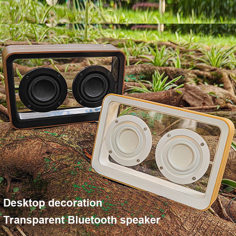 Amazon Music Audio Quality - Creative Transparent Bluetooth Speaker with Dual