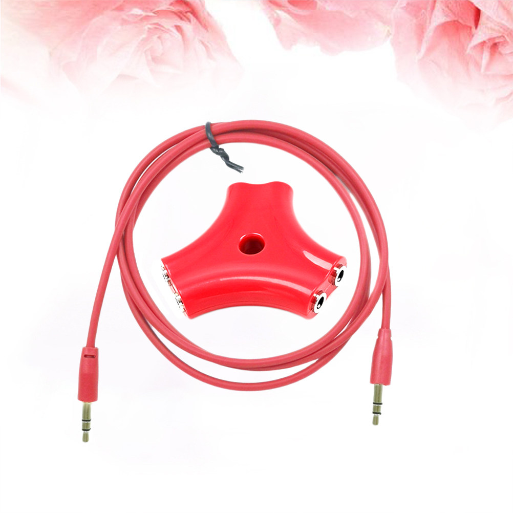 Audio And Music Splitter - 1 to 5 Way 3.5mm Headphone