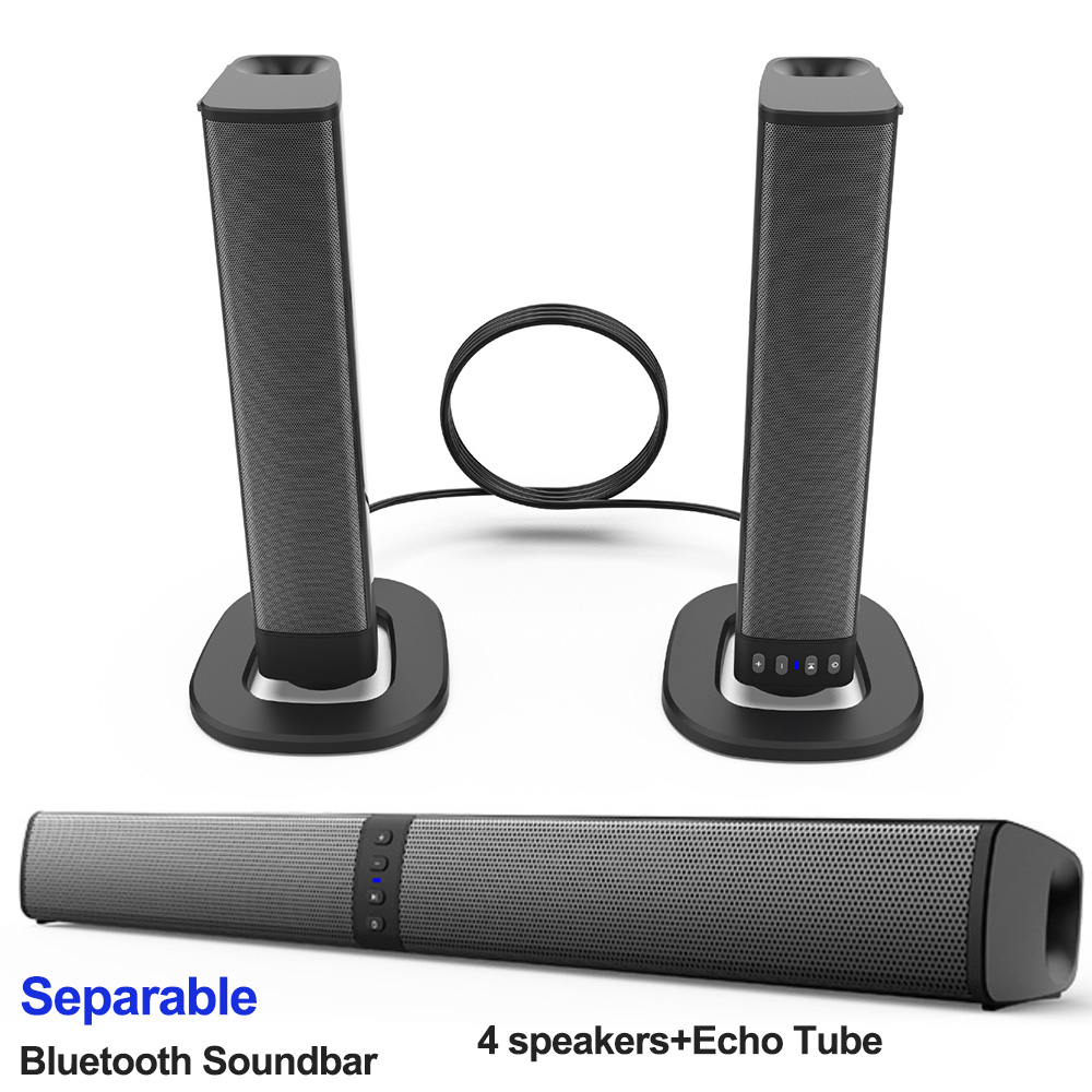 Audio Music Separate - Separable Soundbar for TV with Subwoofer