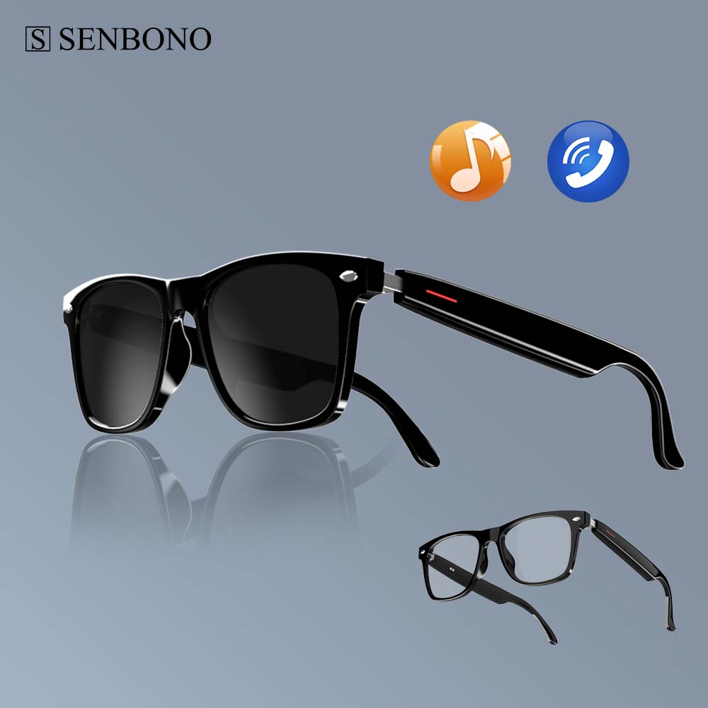 Audio Music Light - SENBONO E13 Smart Glasses:Blue Light Filtering