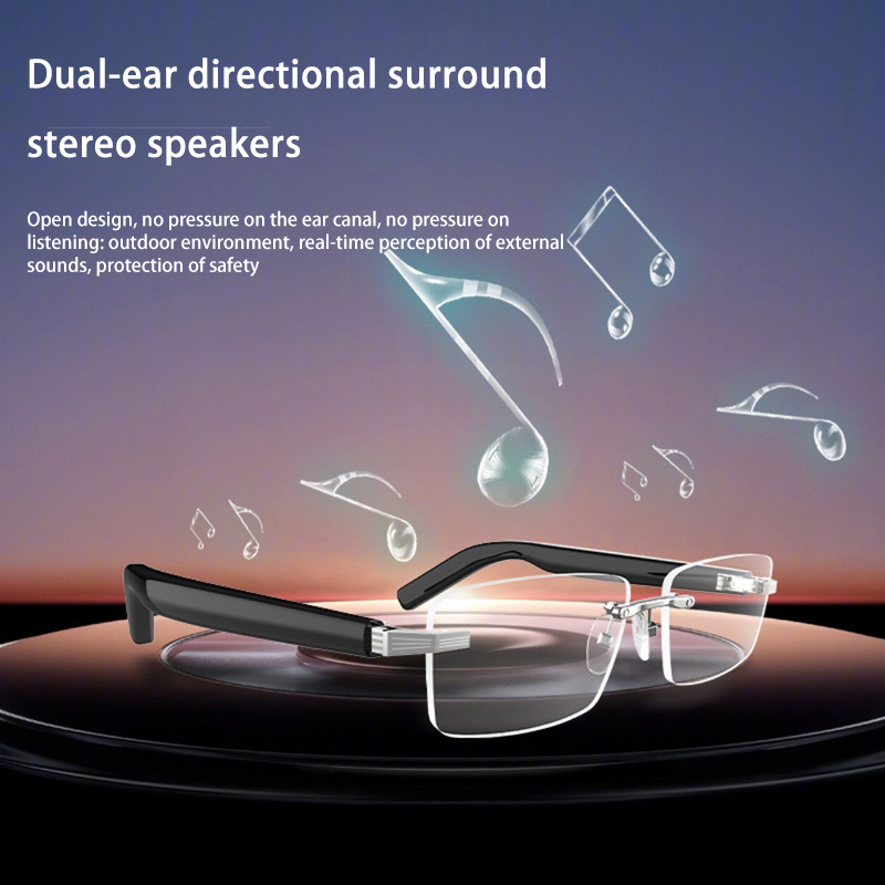 Smart Bluetooth Glasses Wirele - Audio Music Voice 评论和价格