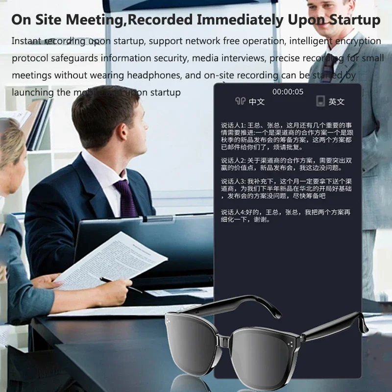 AI Translation Glasses Smart S - Audio Music Voice 评论和价格