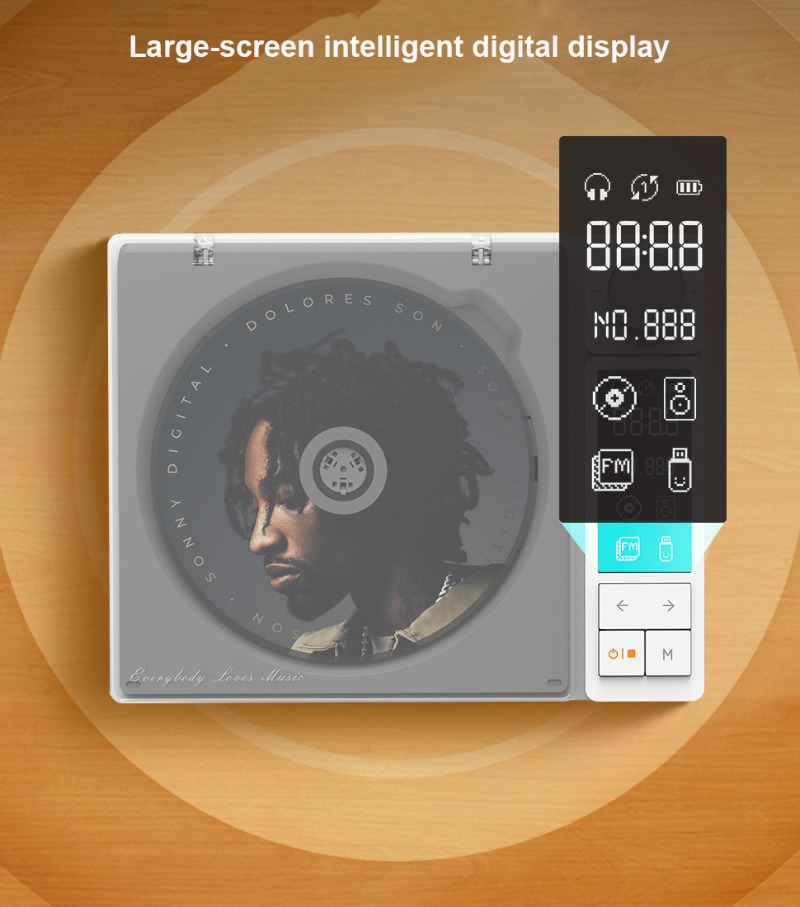 Multifunctional Album CD Playe - Amazon Music Audio Quality 评论和价格
