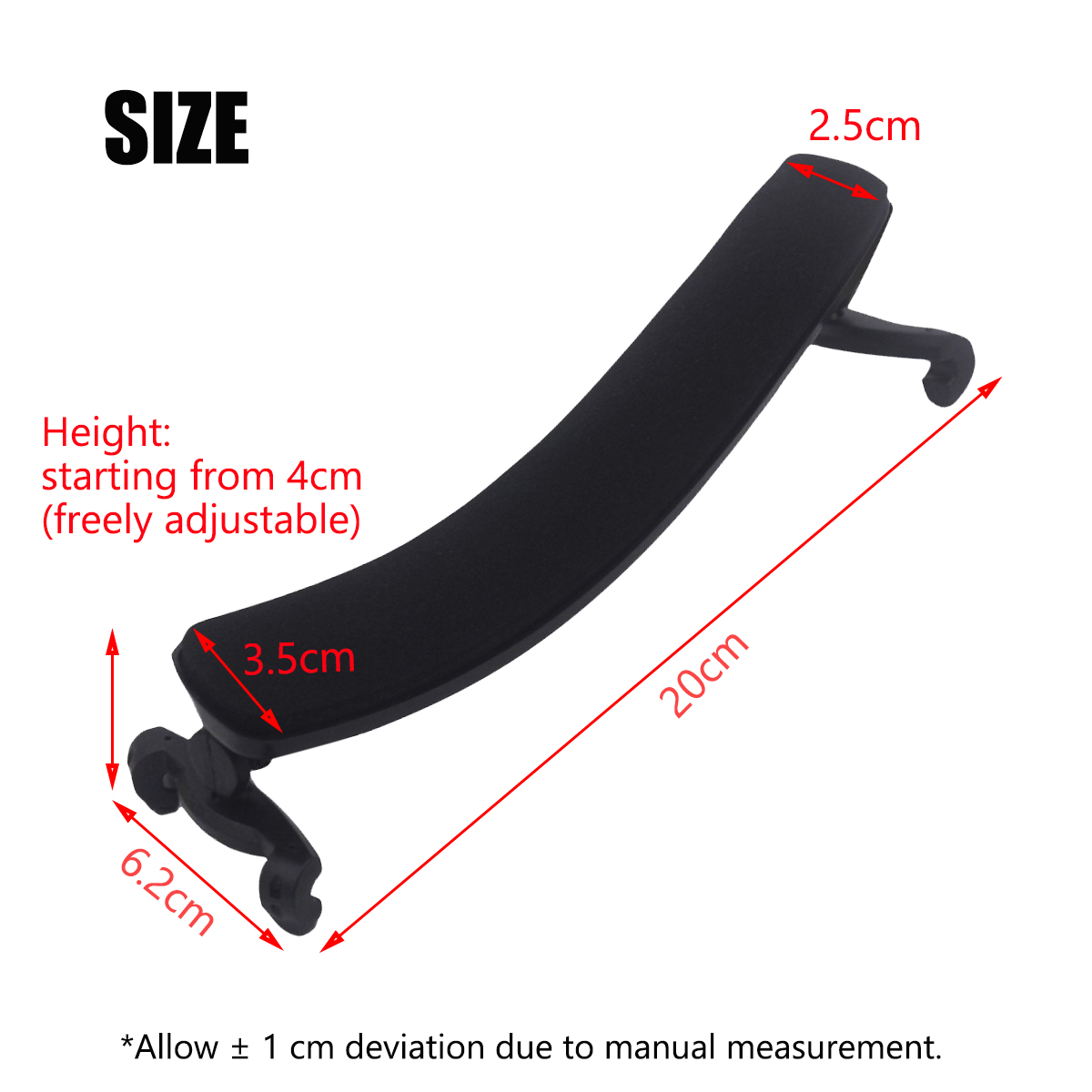 Miwayer Adjustable Violin Shou - Violin Shoulder Rest 评论和价格