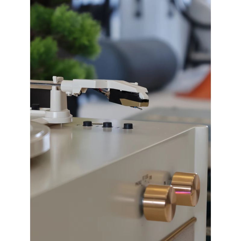 Elegant White Vinyl Record Pla - Audio Music Player Pc 评论和价格