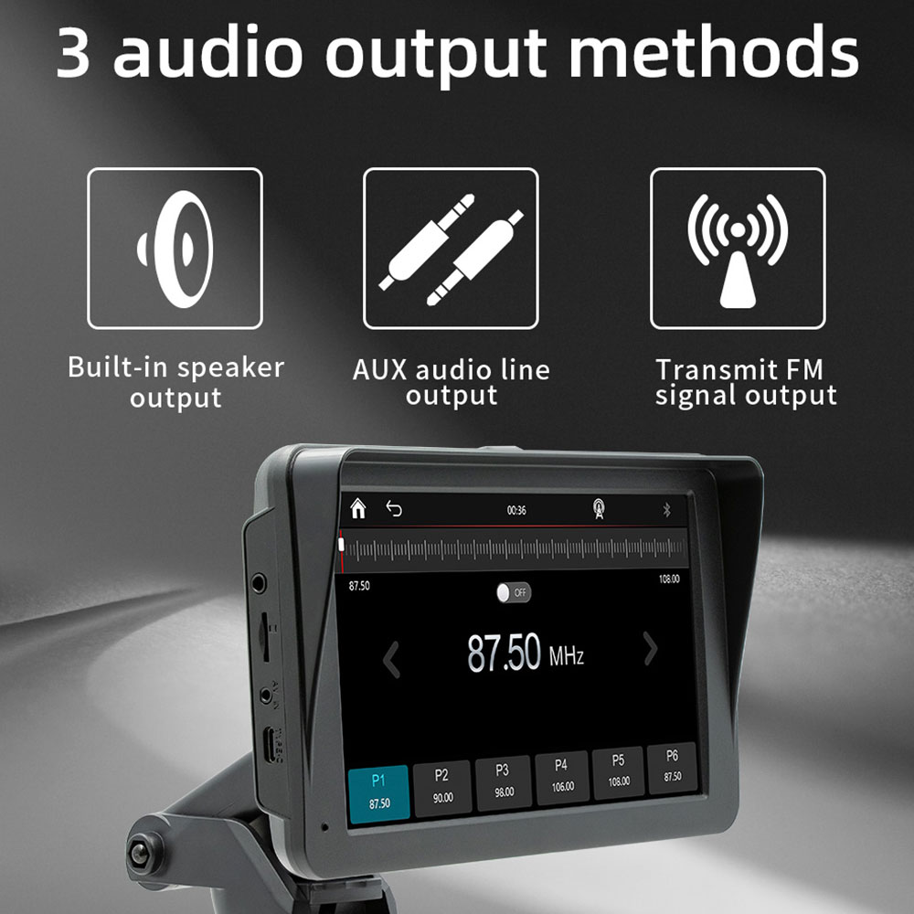 7-Inch Universal Touch HD Scre - Audio Music Image 评论和价格
