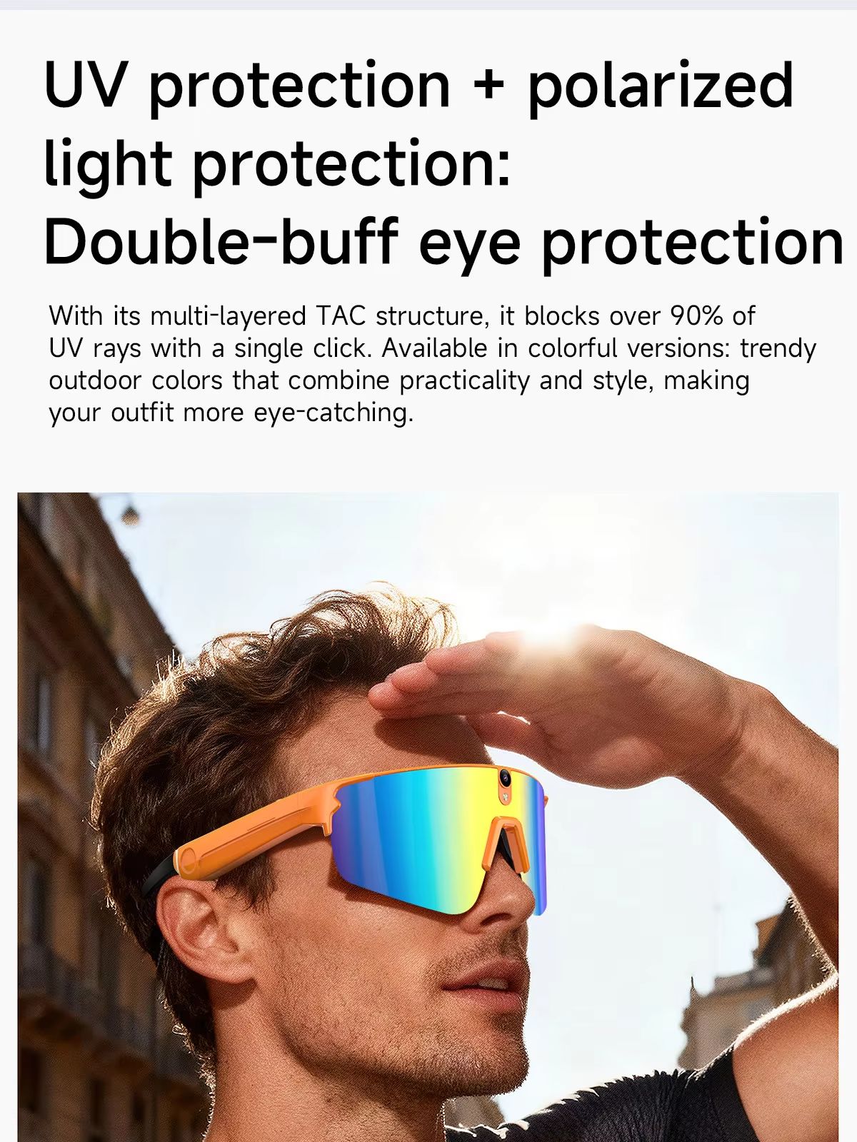 L805 AI Smart Glasses With 800 - Audio Music Voice 评论和价格