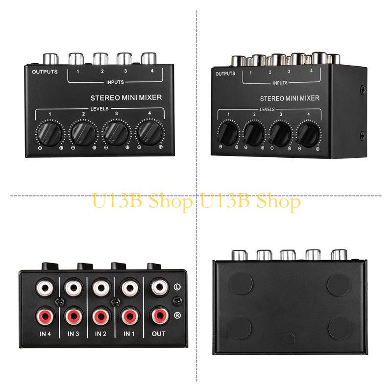 U13B Four Channel Passive Spli - Audio And Music Splitter 评论和价格