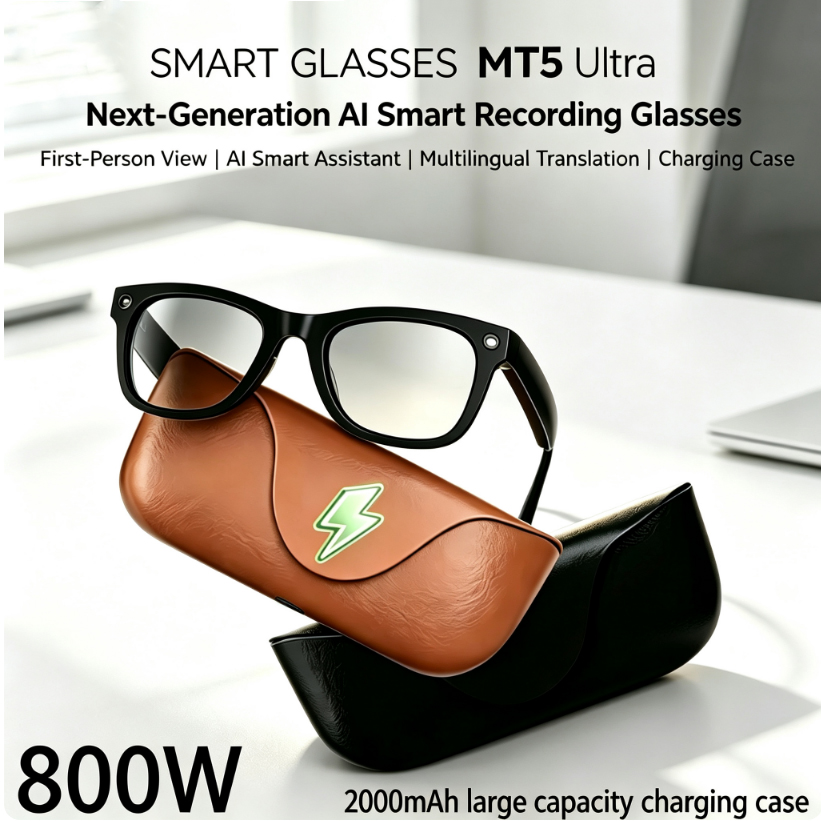 2026 AI smart Glasses HD 800W  - Audio Music Voice 评论和价格