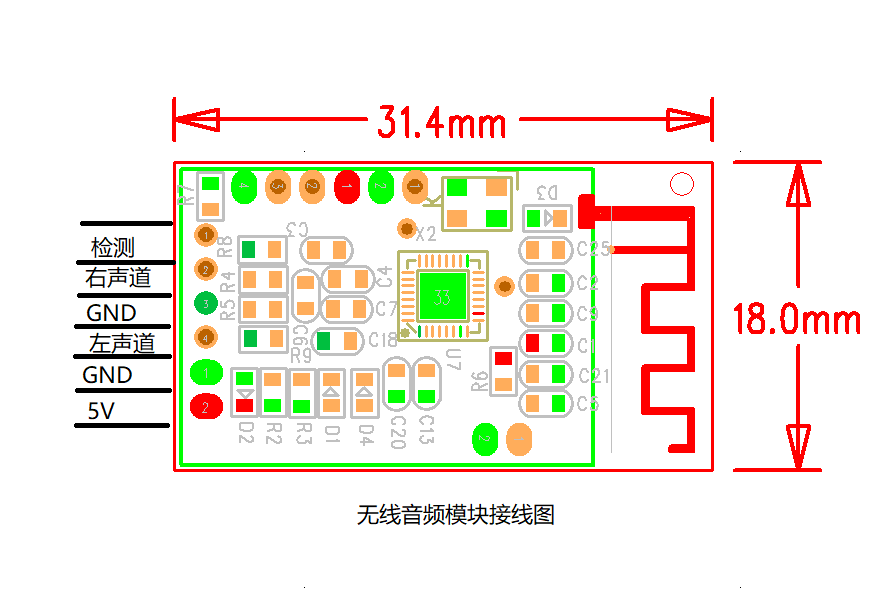 2.4G Wireless Audio Transmissi - Audio Music Image 评论和价格