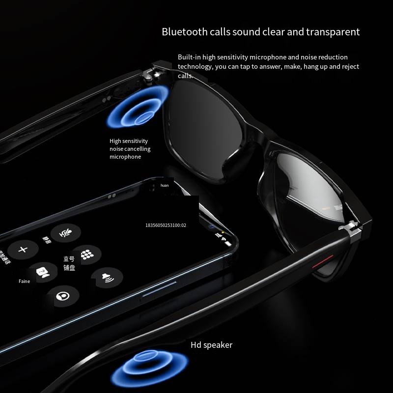 E13 Waterproof Cycling Glasses - Audio Music Light 评论和价格