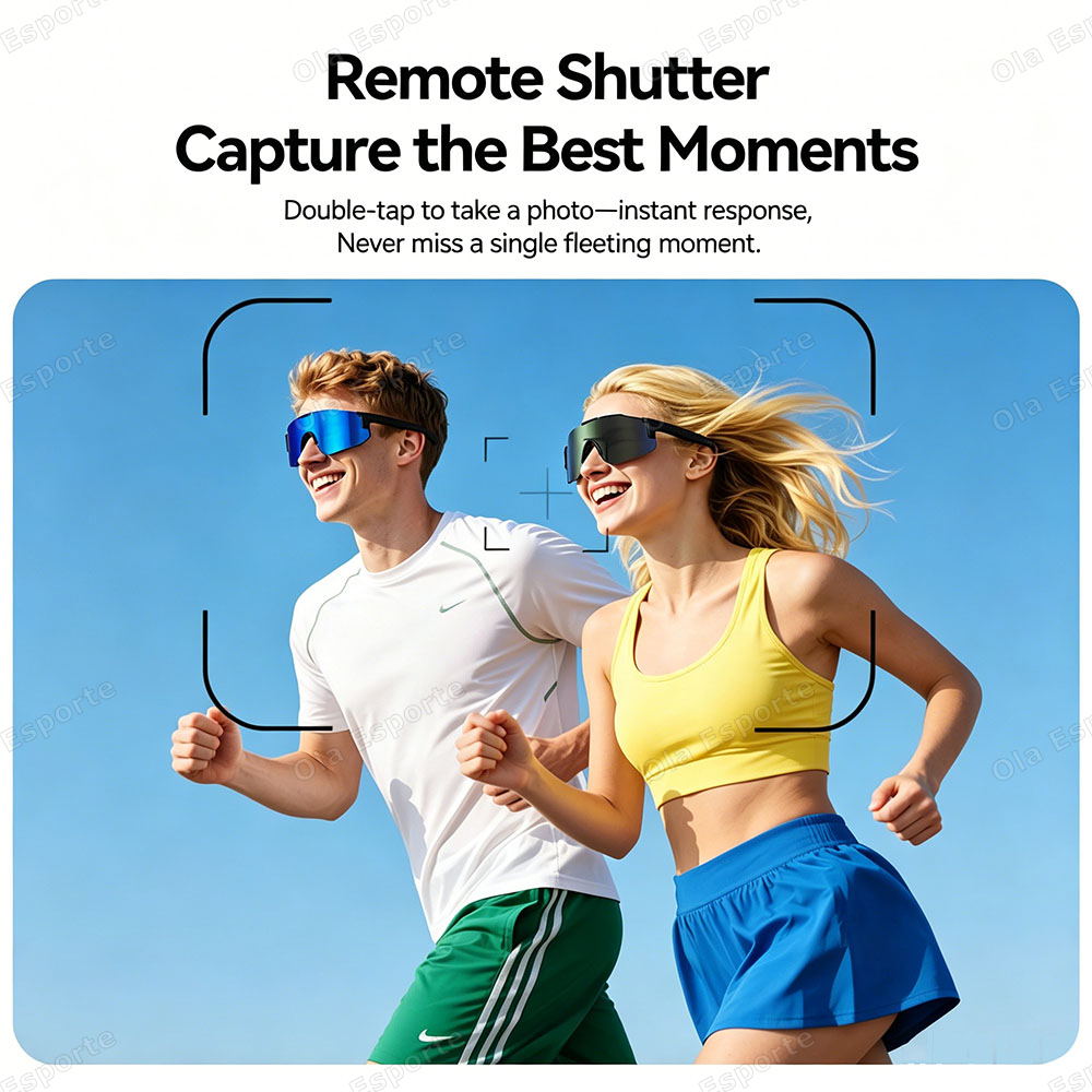 Cycling Smart Glasses Camera B - Audio Music Voice 评论和价格