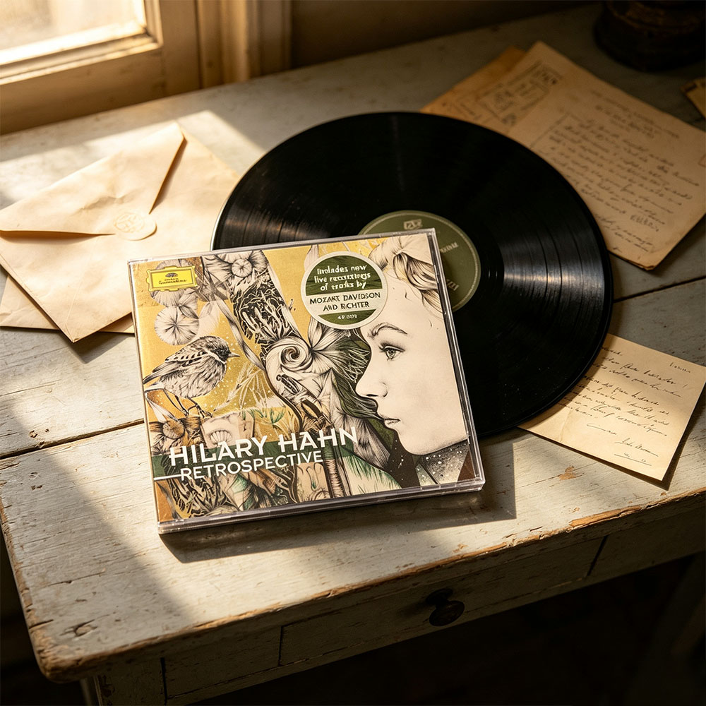 CD 'Retrospective' Hilary Hahn - Audio Music Recording 评论和价格