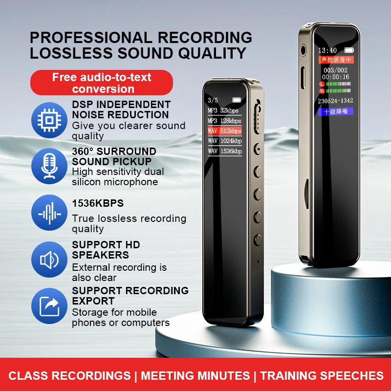 Digital Voice Recorder 32GB/64 - Audio Music Separate 评论和价格