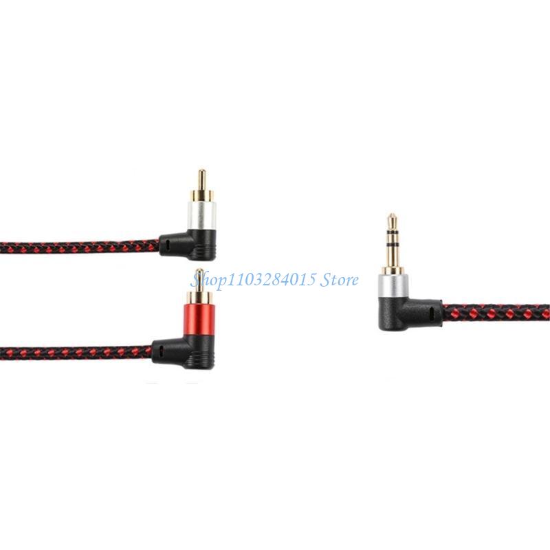 R6FF 90° RCA Cable Jacks 3.5mm - Audio And Music Splitter 评论和价格