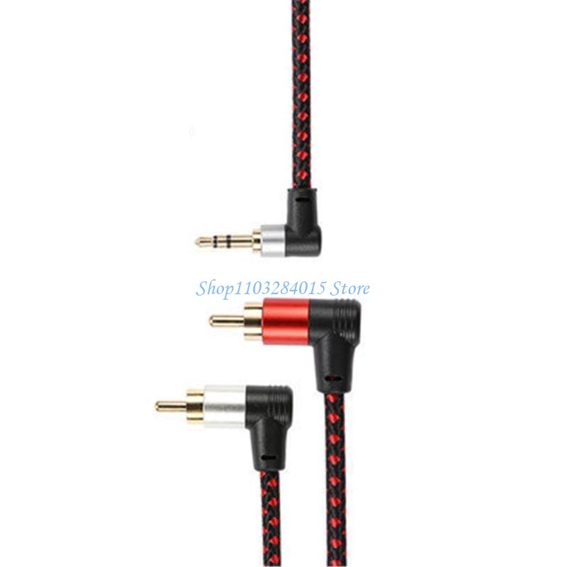 R6FF 90° RCA Cable Jacks 3.5mm - Audio And Music Splitter 评论和价格