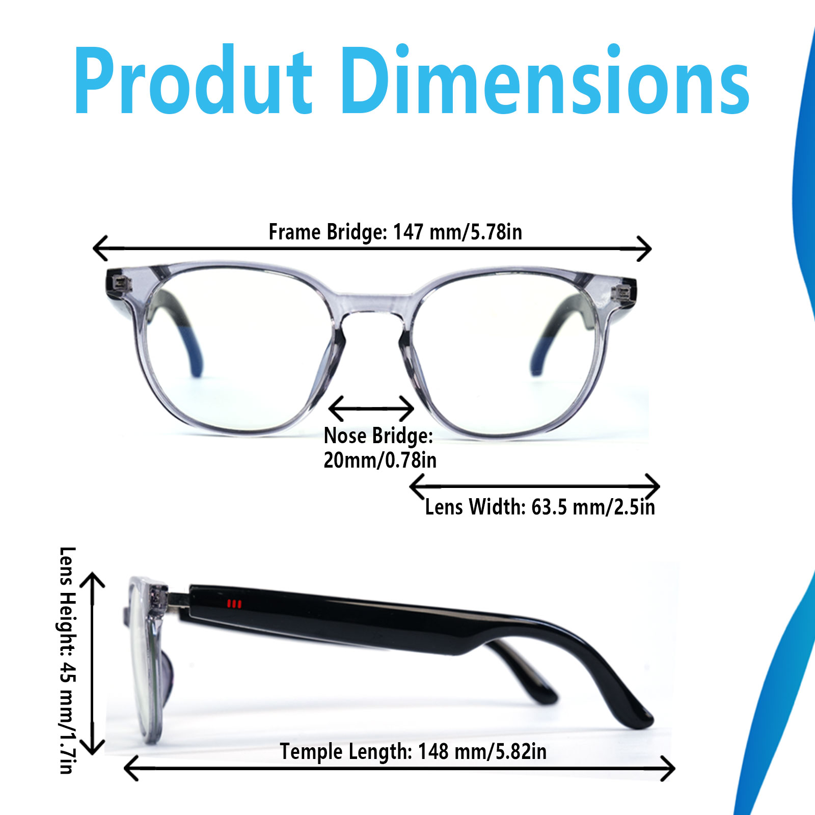 Smart Audio Glasses, Real-Time - Audio Music Voice 评论和价格
