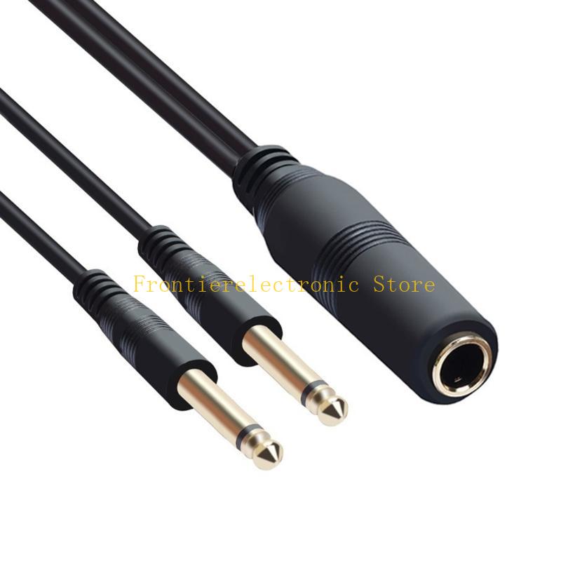 G8DB 6.35mm Male to 1/4inch Y  - Audio And Music Splitter 评论和价格
