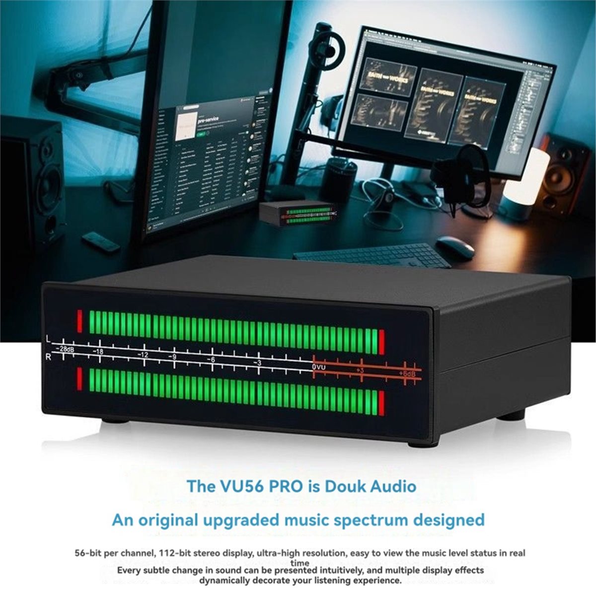 A40I VU56-PRO Dual Channel Mus - Audio And Music Splitter 评论和价格