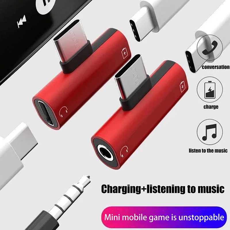 USB Type-C To 3.5 Mm Headphone - Audio And Music Splitter 评论和价格