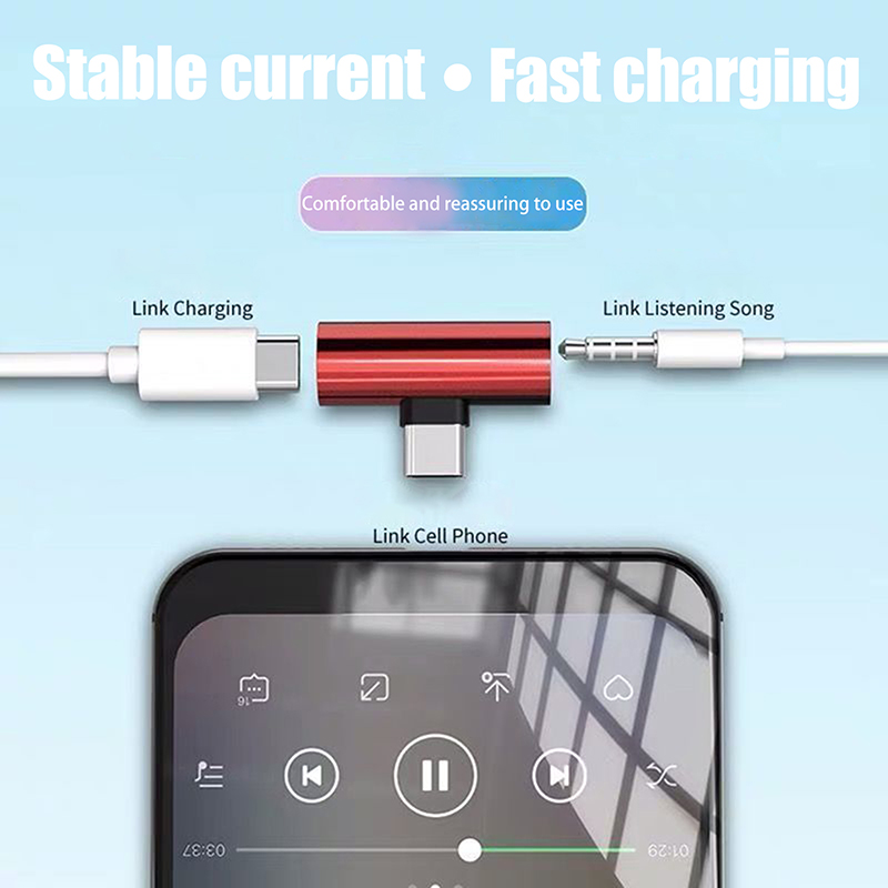 USB Type-C To 3.5 Mm Headphone - Audio And Music Splitter 评论和价格