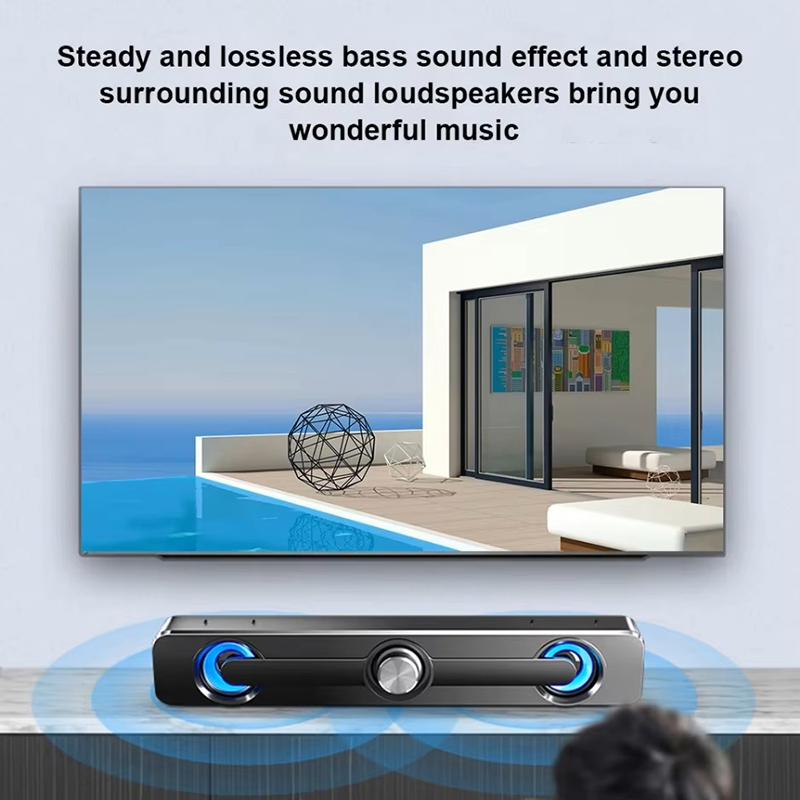 Caixa De Som Wired Speaker Sou - Audio Music Player Pc 评论和价格