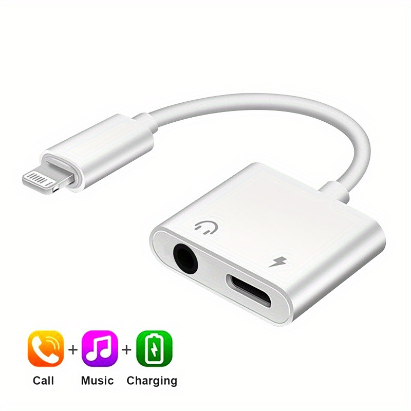 Dual‑Port 2‑in‑1 Lightning Spl - Audio And Music Splitter 评论和价格