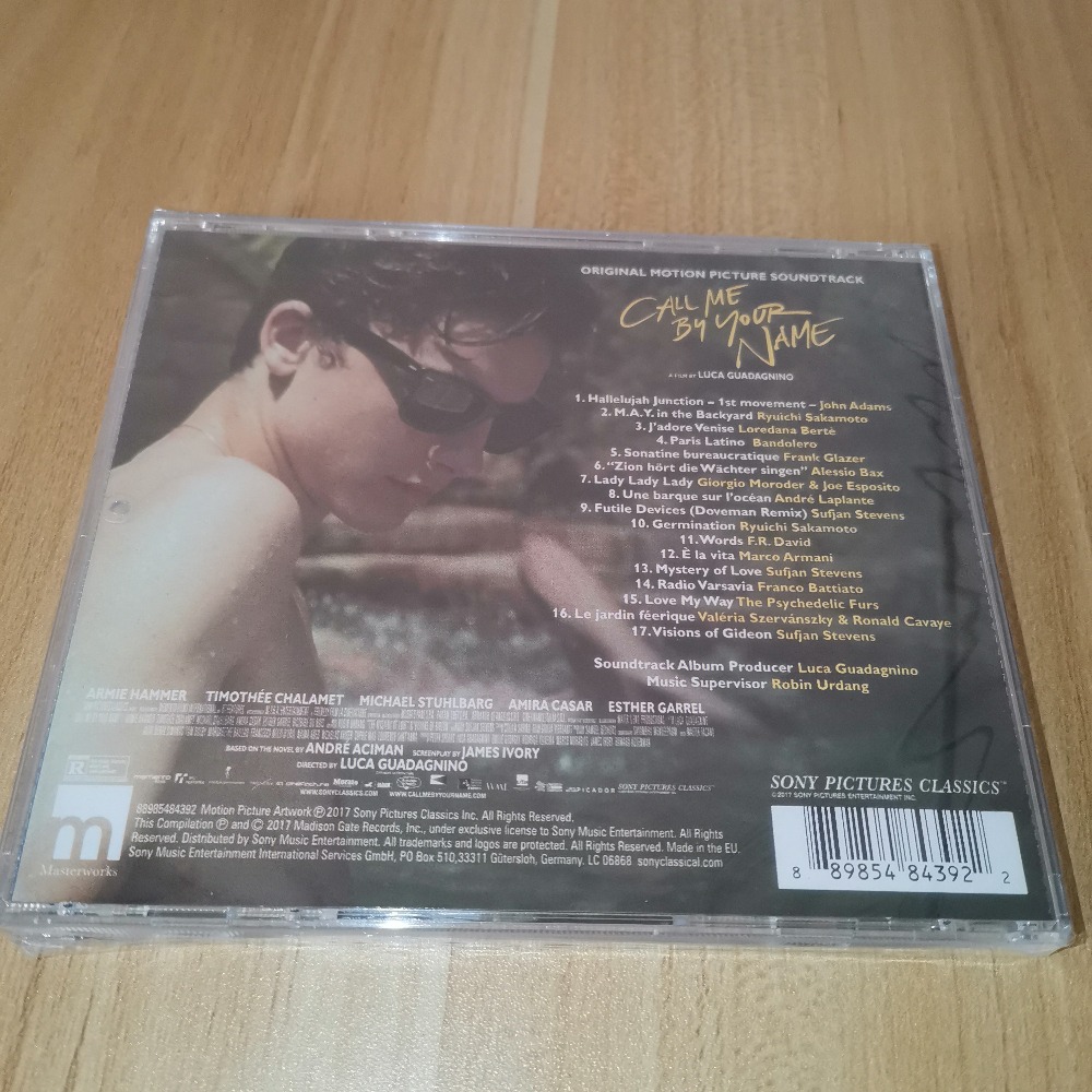 Call Me by Your Name Soundtrac - Audio Music Name 评论和价格
