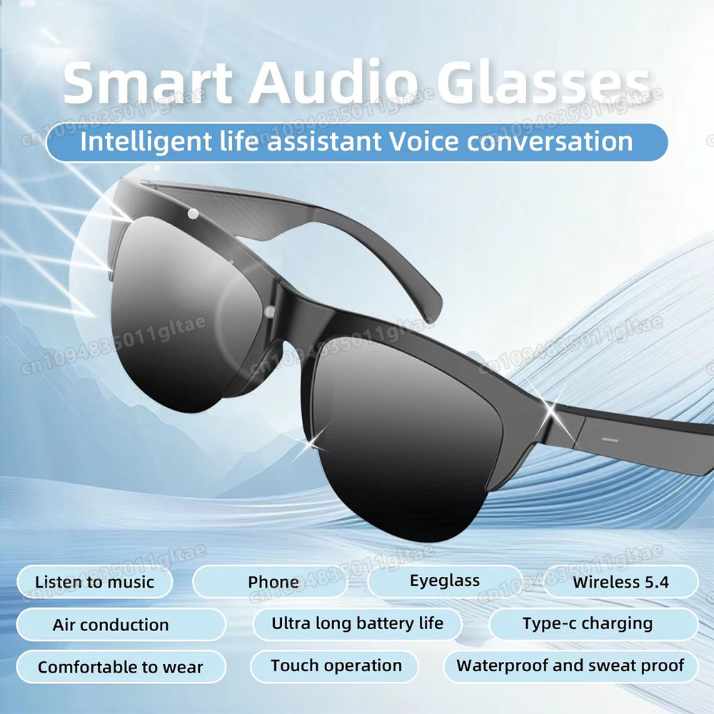 New Camera Control Smart Glass - Audio Music Voice 评论和价格