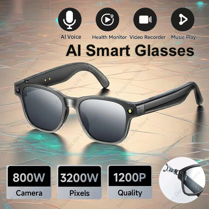 AI Smart Glasses 8 Million Cam - Audio Music Voice 评论和价格