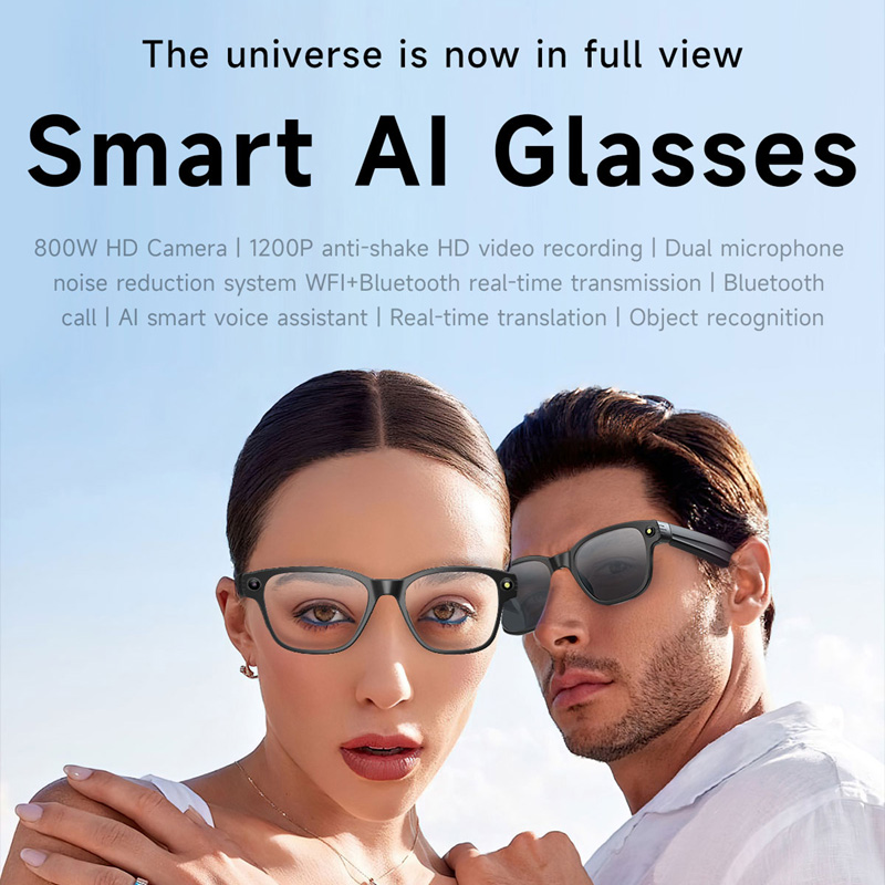 AI Smart Glasses 8 Million Cam - Audio Music Voice 评论和价格