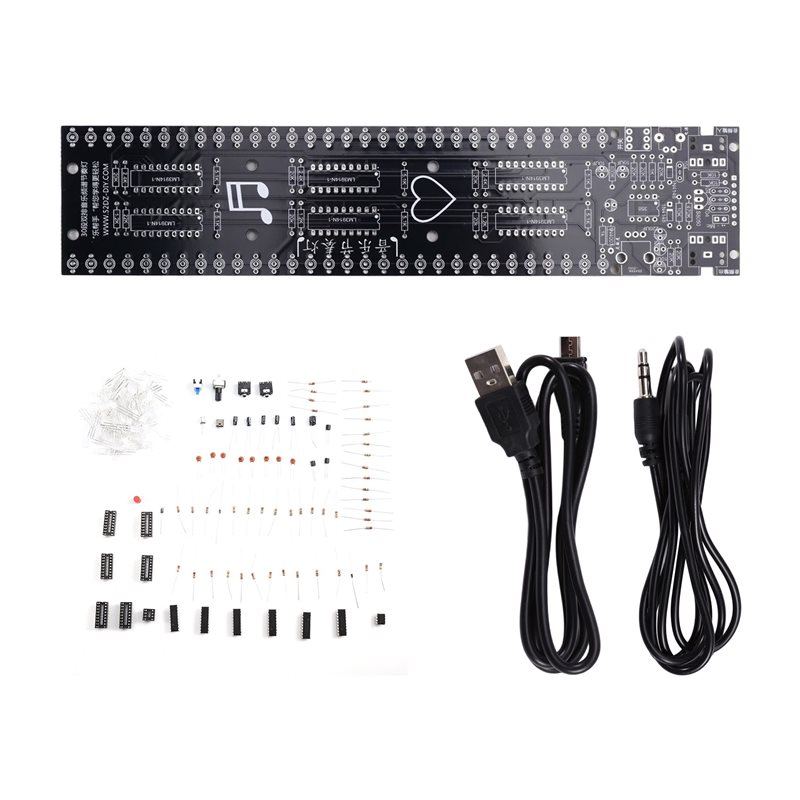 CJSD-30 Sections DIY LED Audio - Audio Music Light 评论和价格