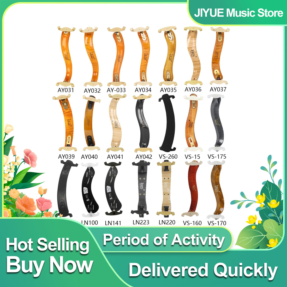 IRIN Violin Shoulder Rest 3/4  - Violin Shoulder Rest 评论和价格