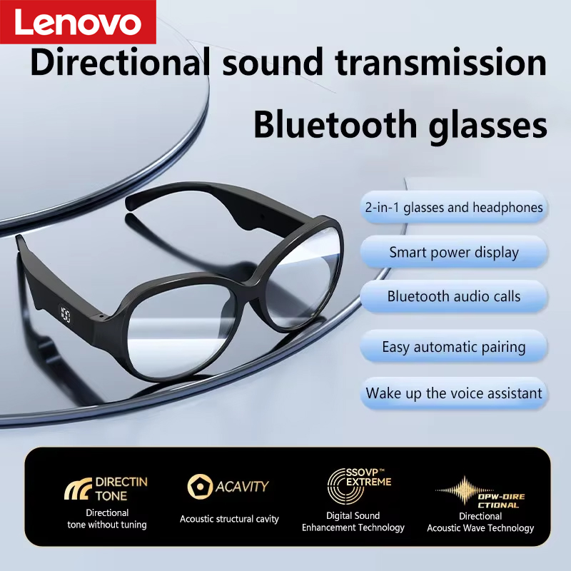 Lenovo Smart Bluetooth Glasses - Audio Music Voice 评论和价格