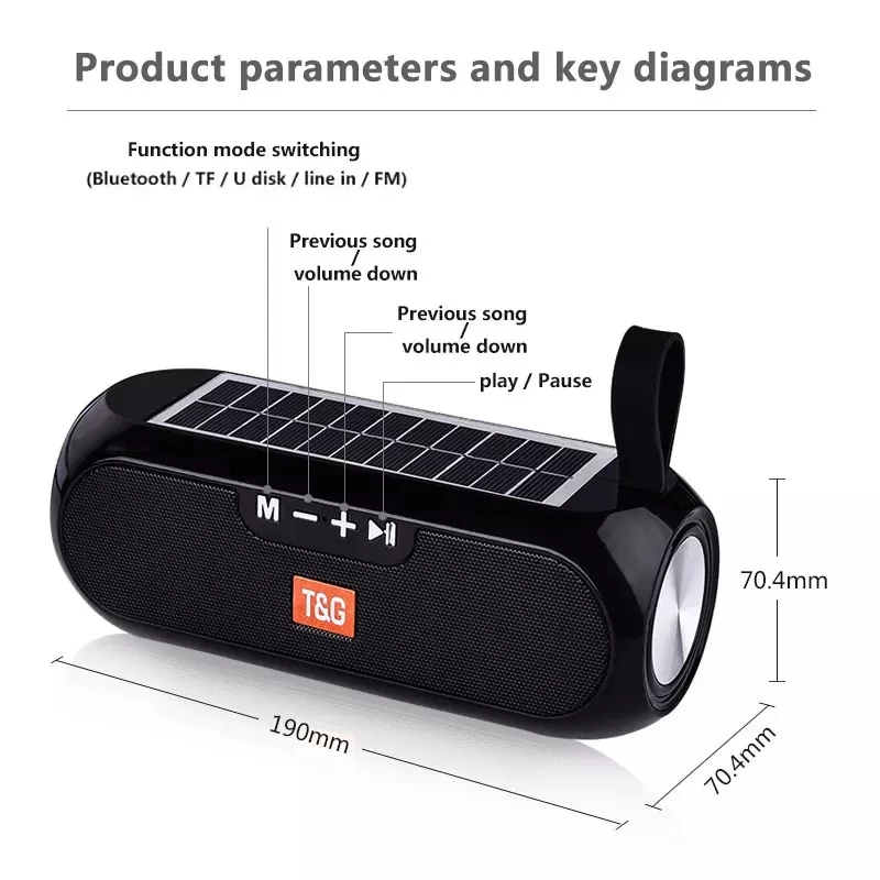 Solar Radio FM Outdoor Portabl - Audio Music Player Pc 评论和价格