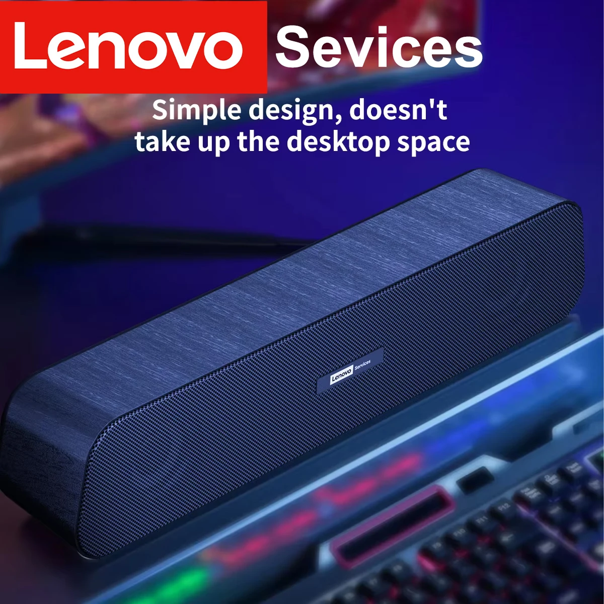Lenovo USB Stereo Desktop Spea - Audio Music Player Pc 评论和价格