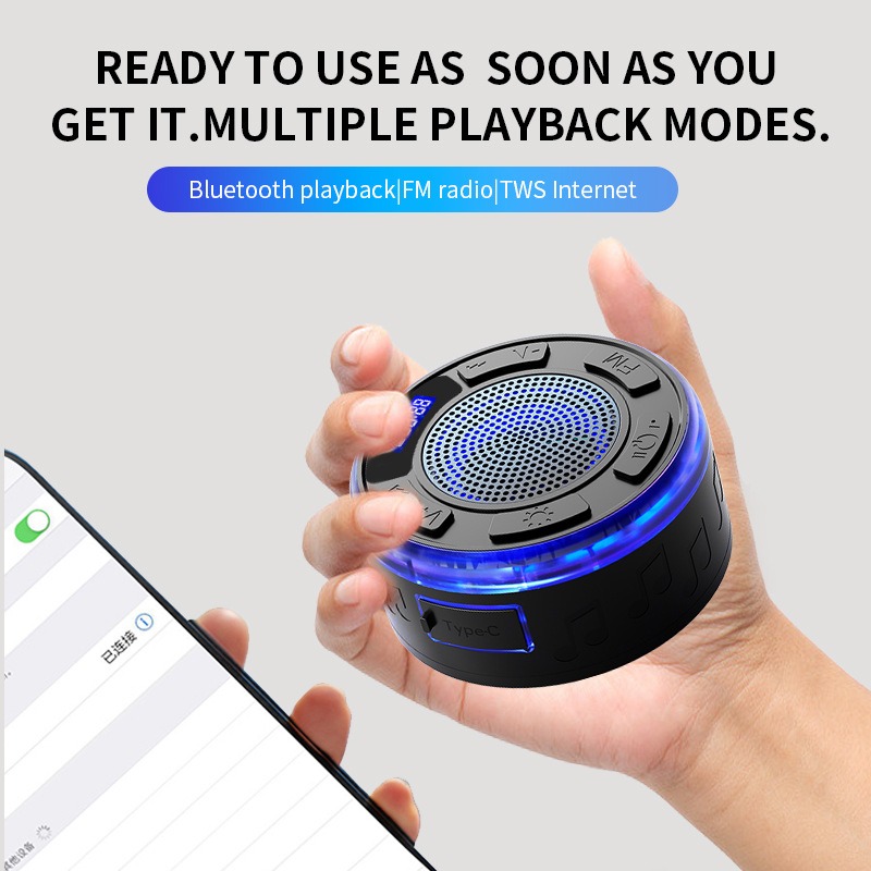 Bathroom Waterproof Wireless B - Amazon Music Audio Quality 评论和价格