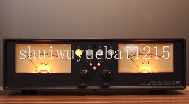 VU2 Music Level Meter Analog V - Audio And Music Splitter 评论和价格