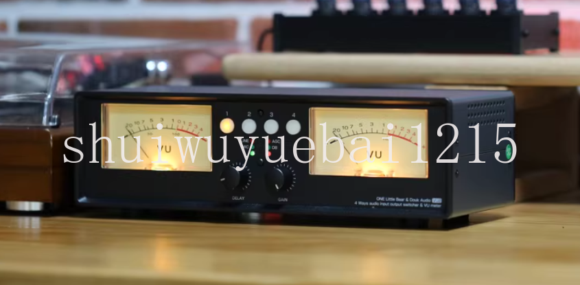 VU2 Music Level Meter Analog V - Audio And Music Splitter 评论和价格