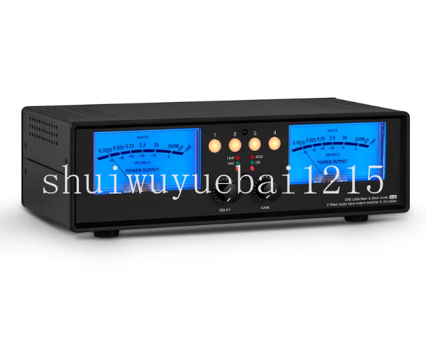 VU2 Music Level Meter Analog V - Audio And Music Splitter 评论和价格