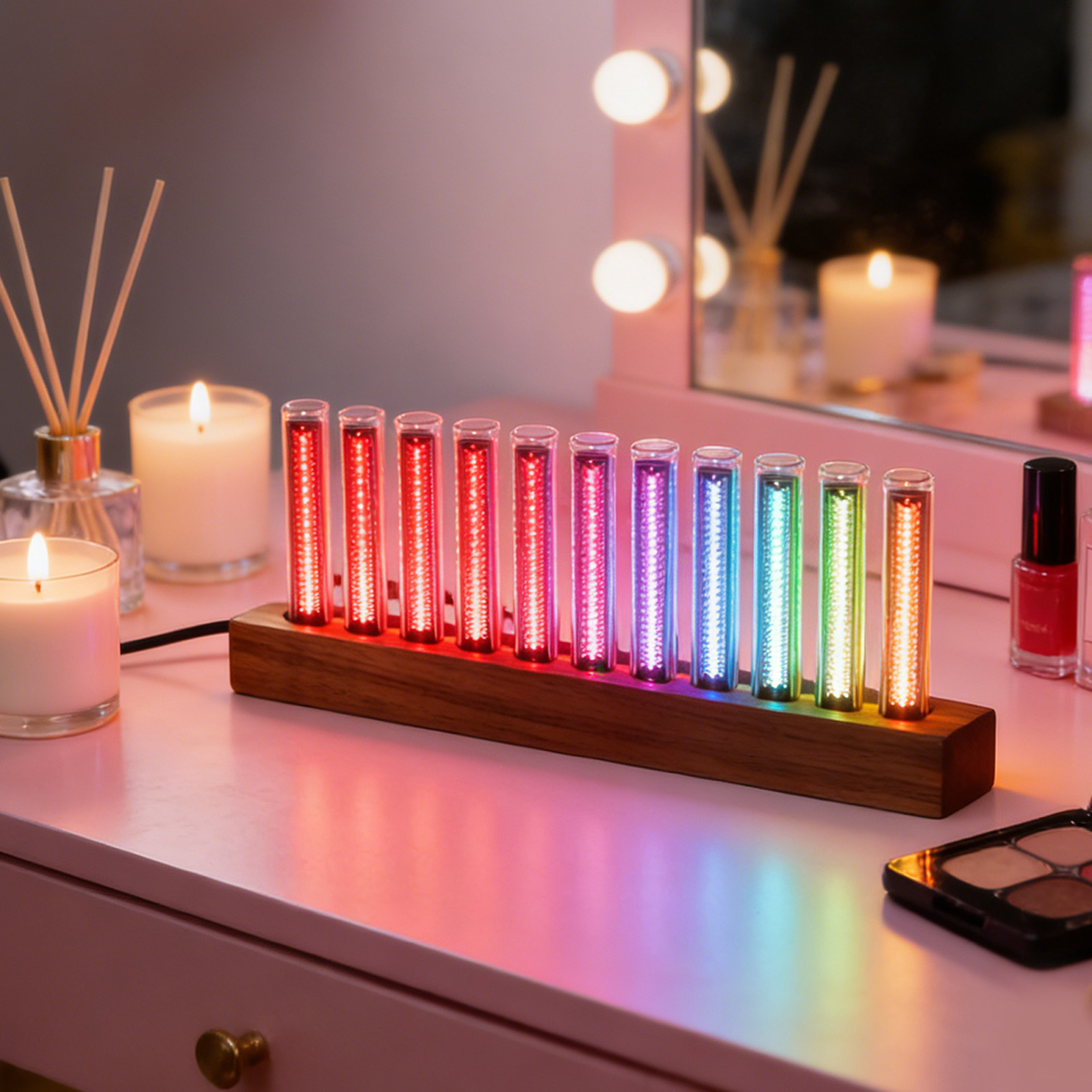 LED Music Spectrum Display Hom - Audio Music Light 评论和价格